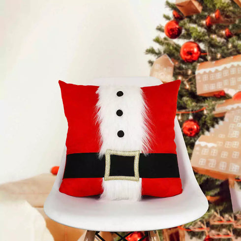 3D Santa Belt Cushion